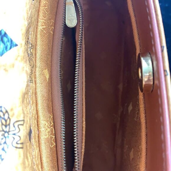 MCM VTG small satchel RARE bag - Picture 11 of 11
